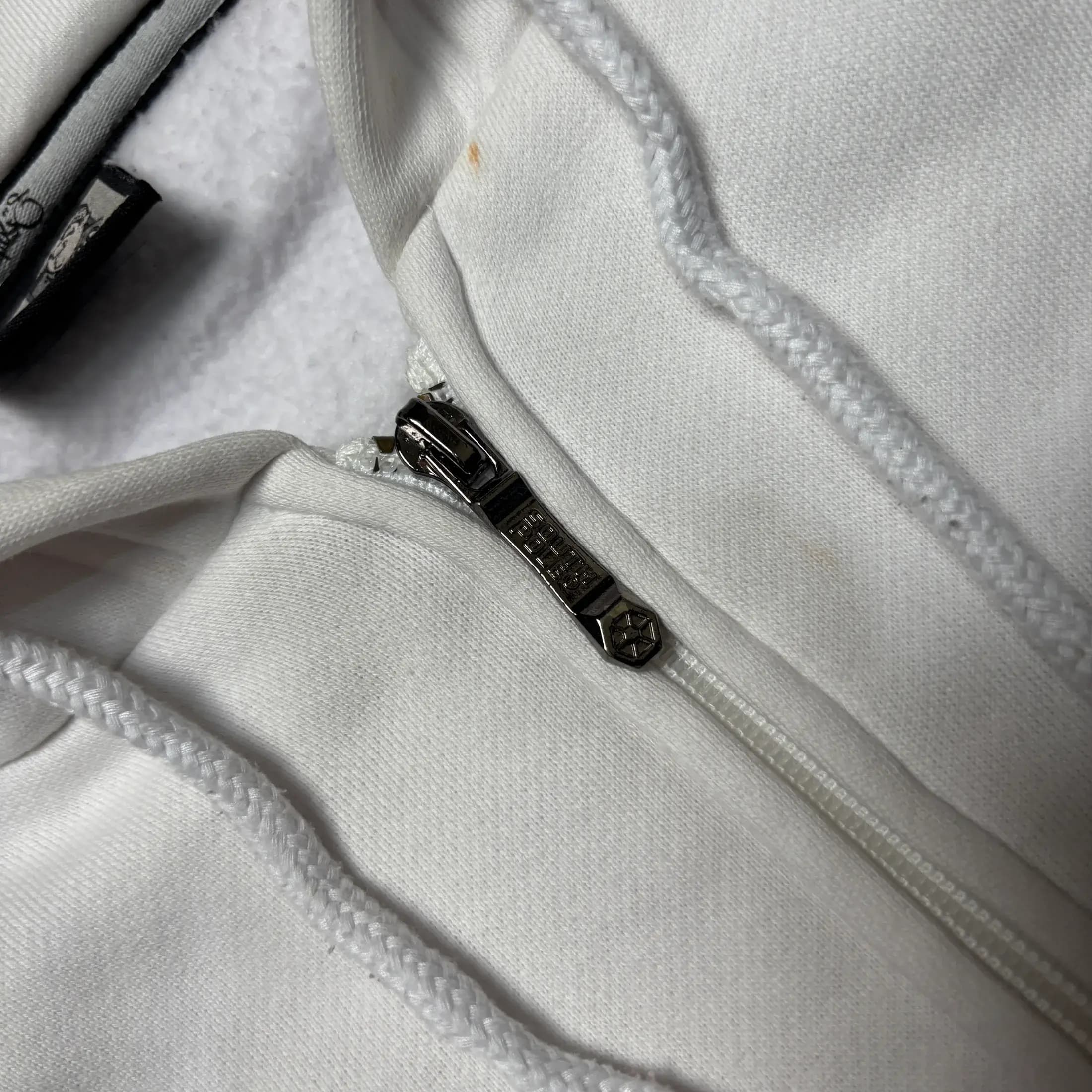 RARE SOUTHPOLE BBOY WHITE ZIPPER HOODIE 6