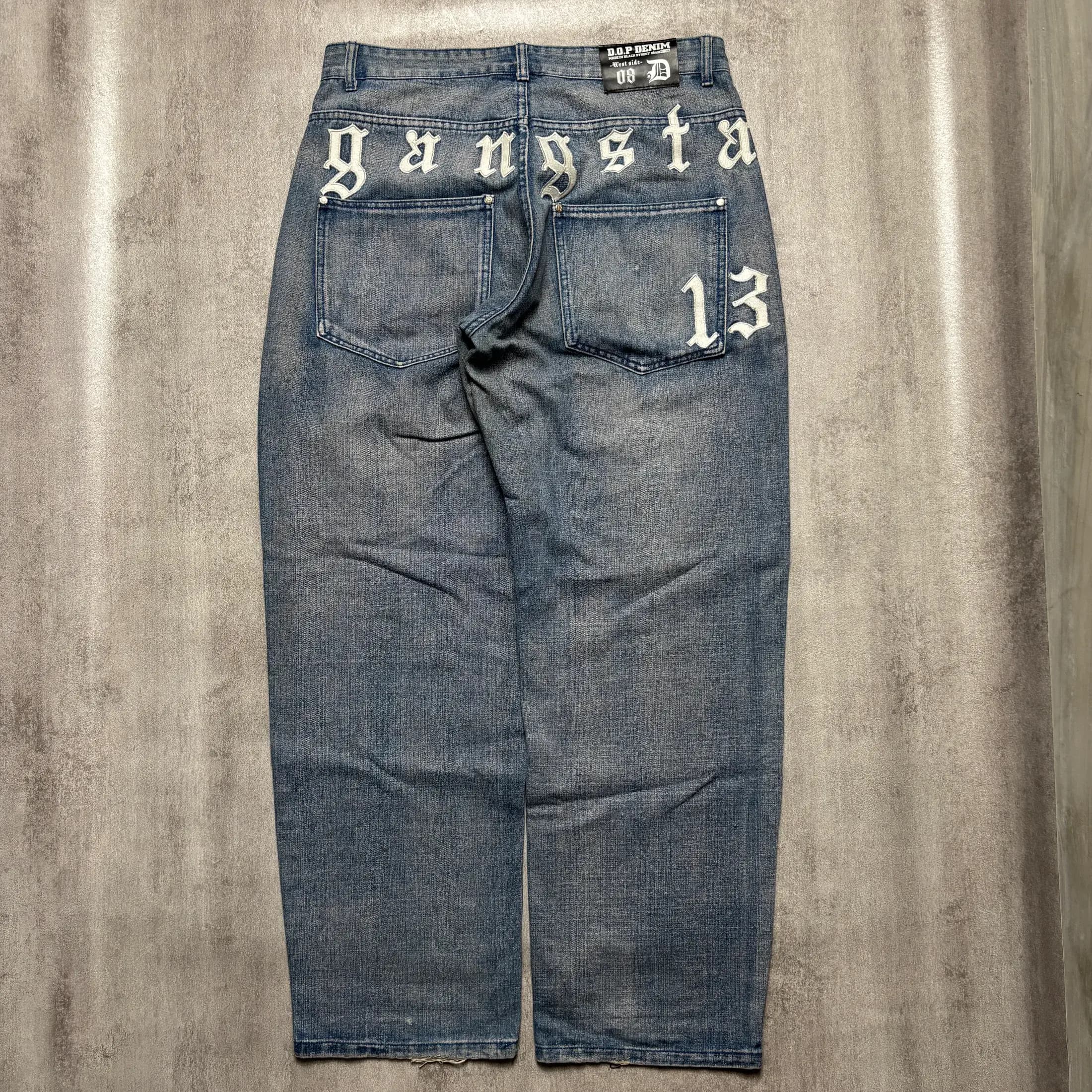GANGSTA 13 LA DOP DENIM  JEANS