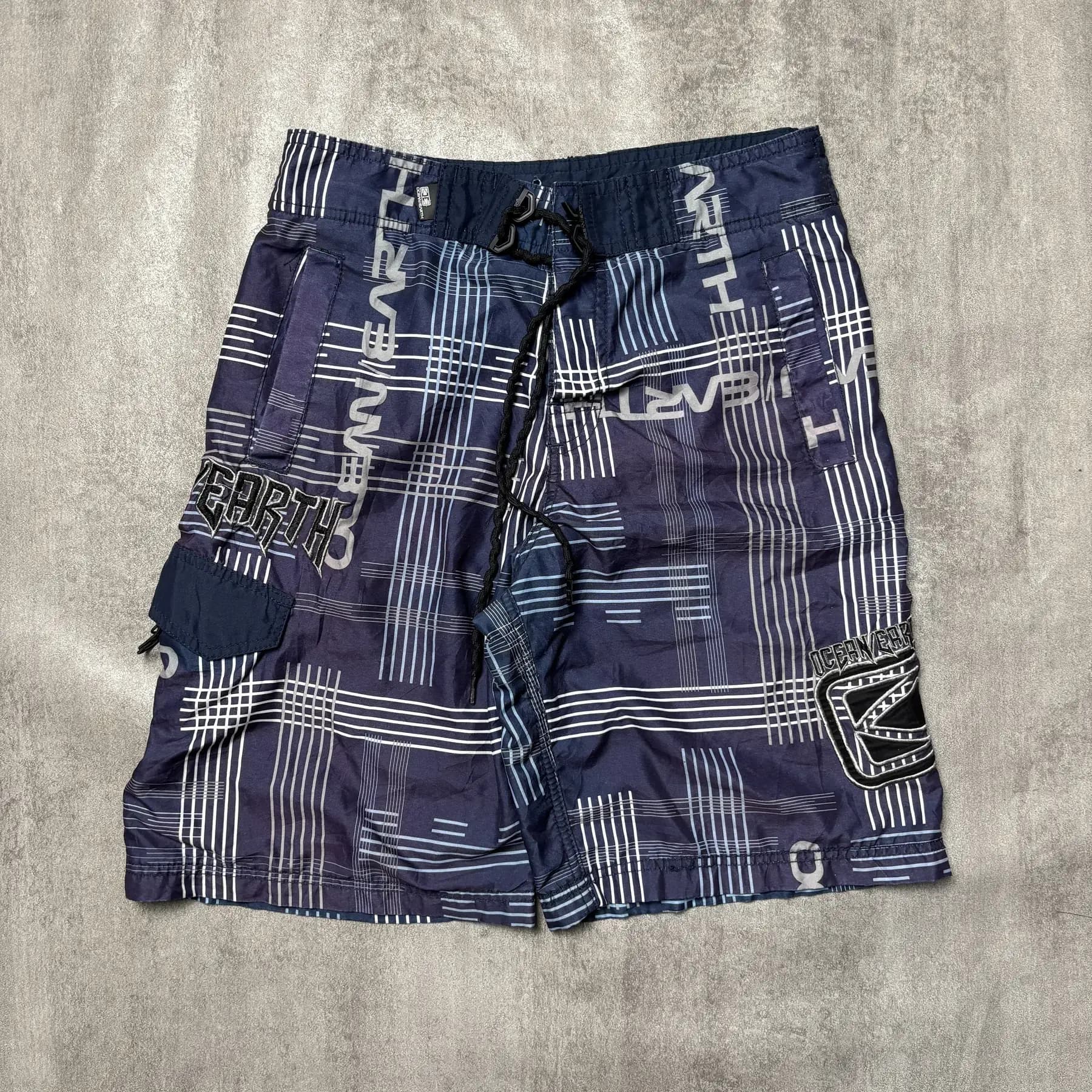 OCEAN EARTH BOARDSHORT AOP detail view
