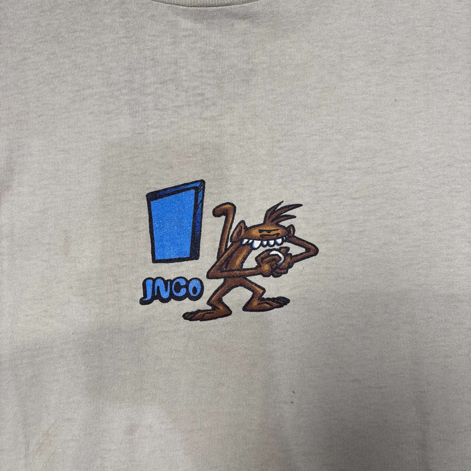 90s JNCO JEANS "DA YOLKS ON YOU" TEE detail view