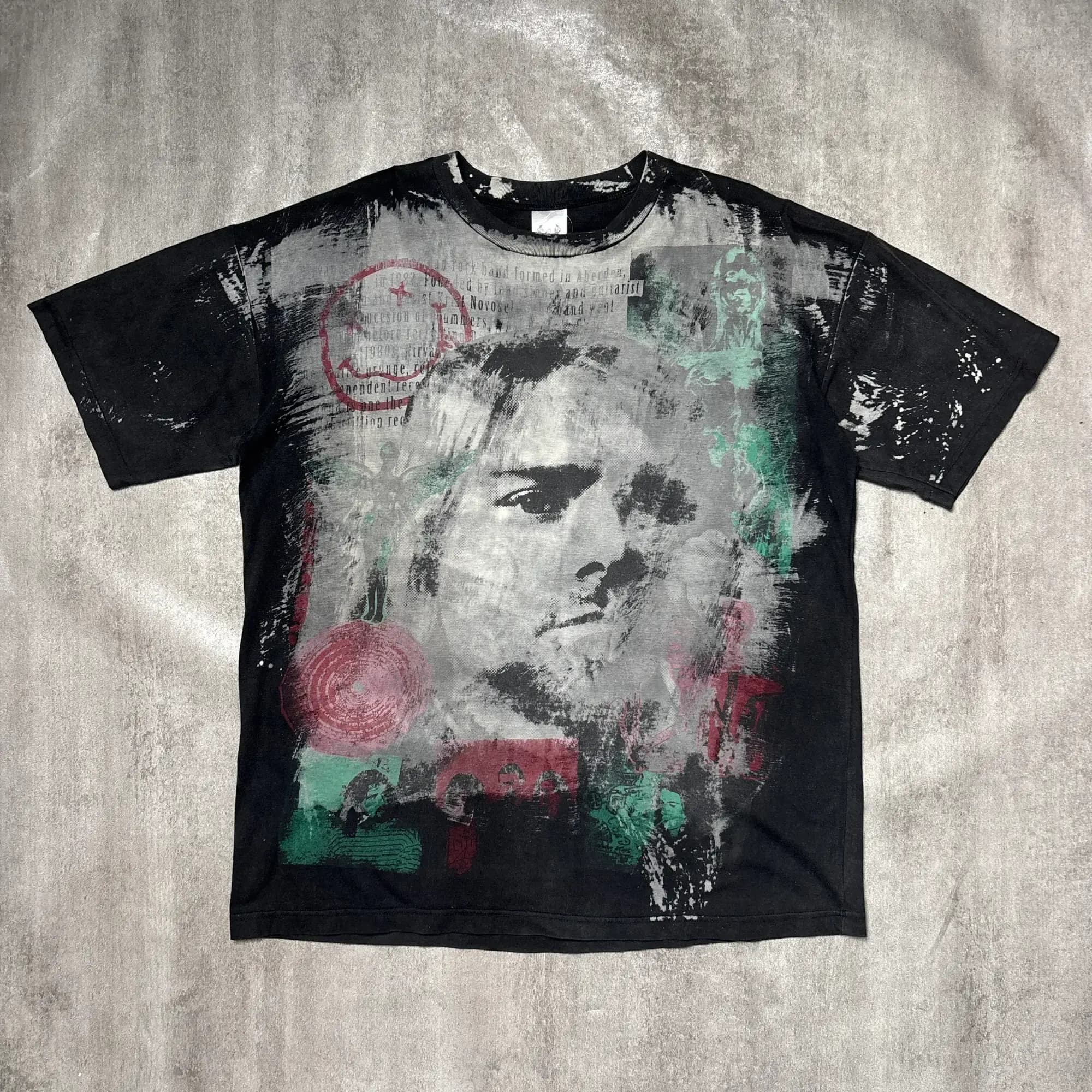RARE BOOTLEG KURT COBAIN MOSQUITOHEAD TEES