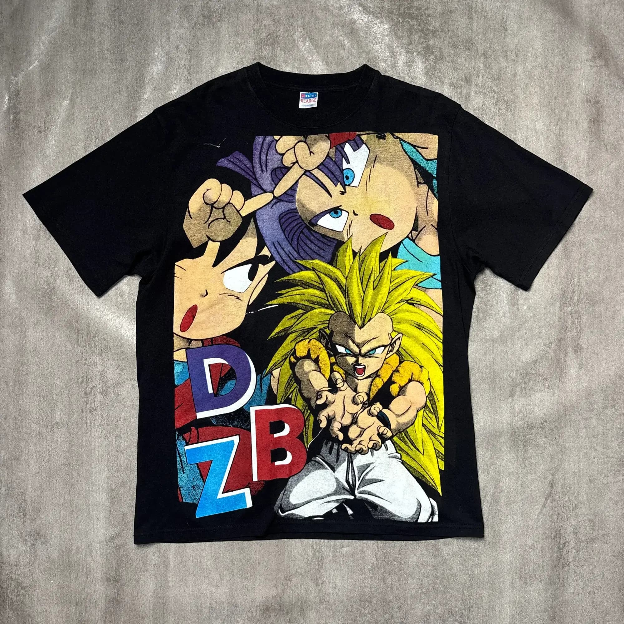 BOOTLEG HELIOS DRAGONBALL DBZ FULL PRINT TEES