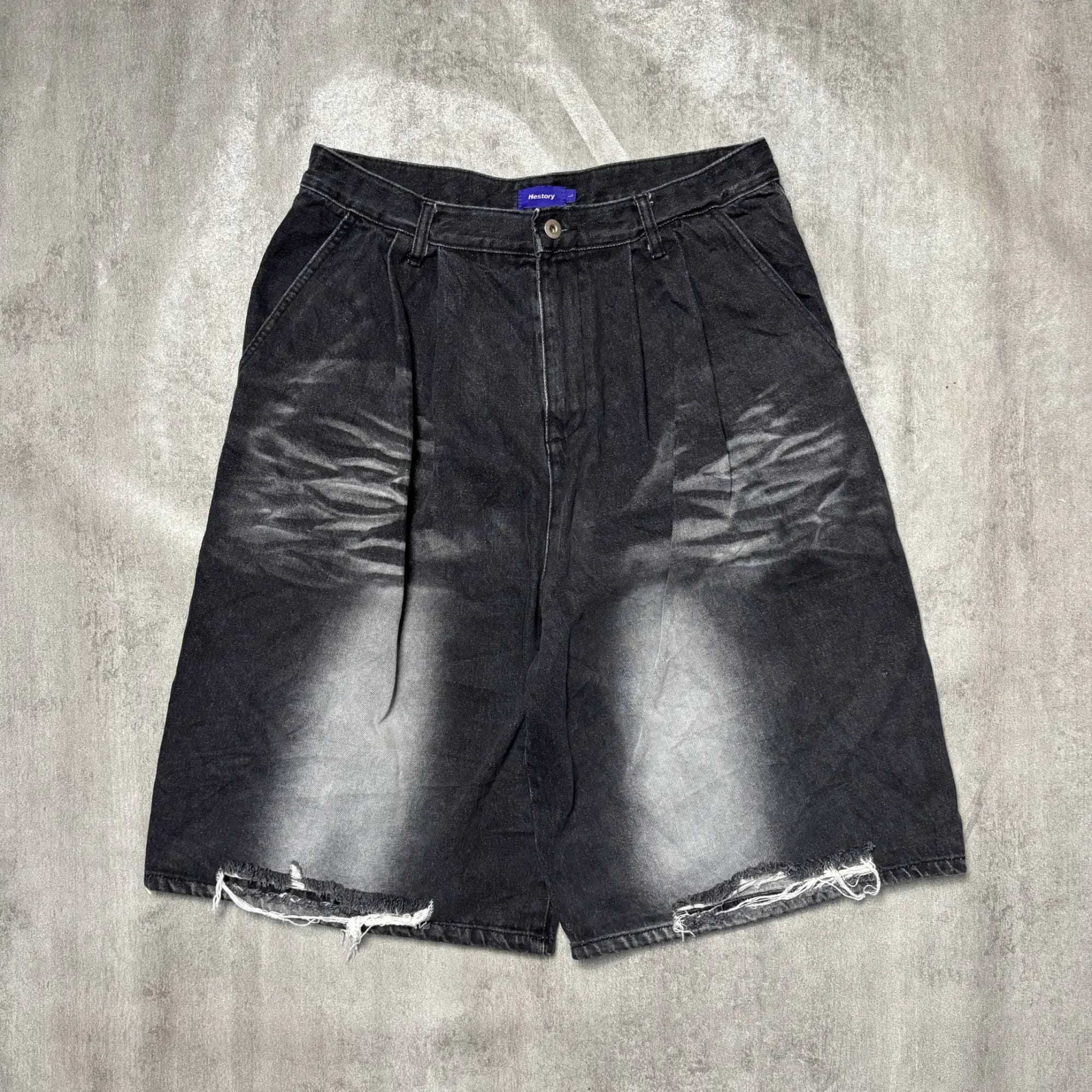 JORTS BLACK WASH HESTORY