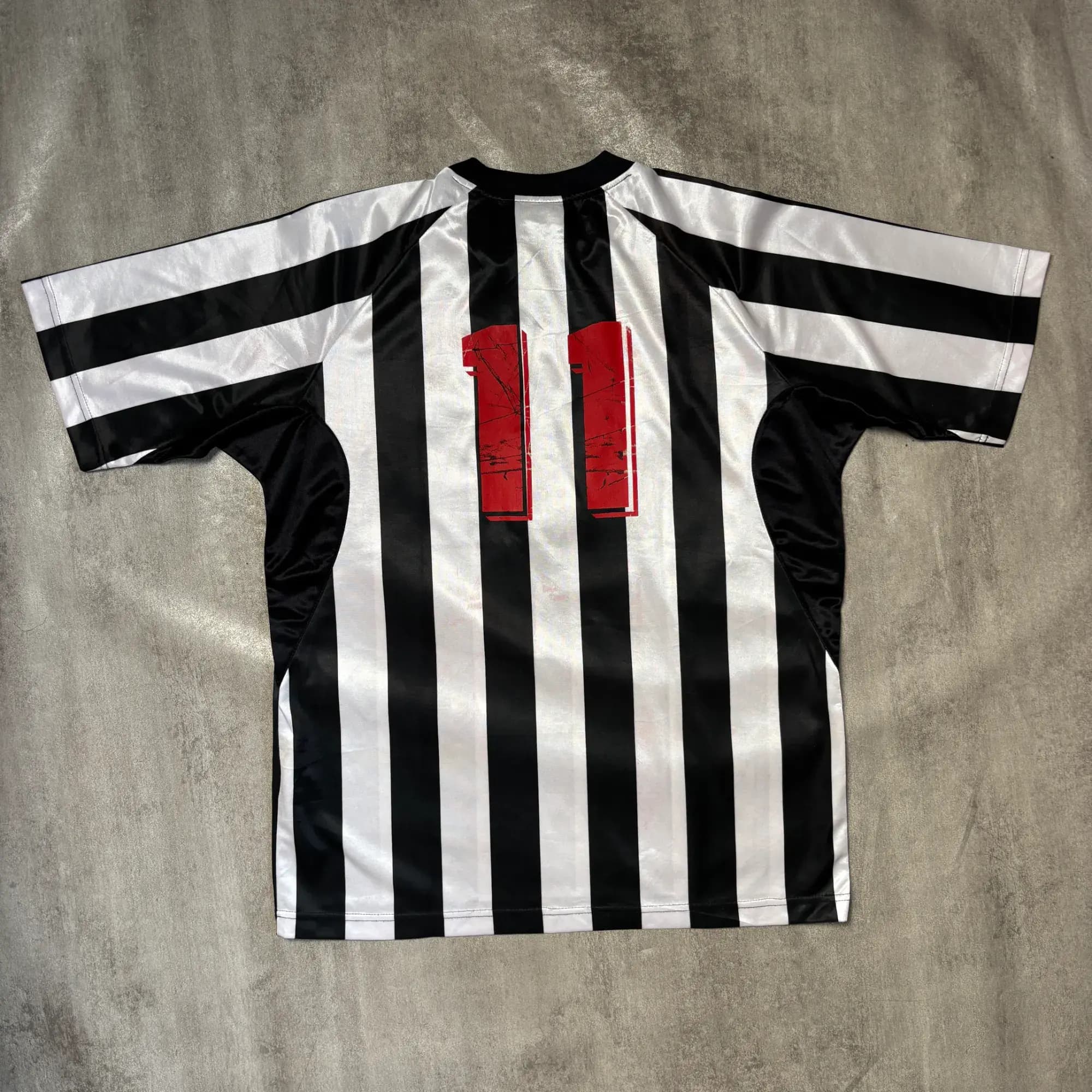 LOTTO JUVENTUS JERSEY BLACK WHITE detail view