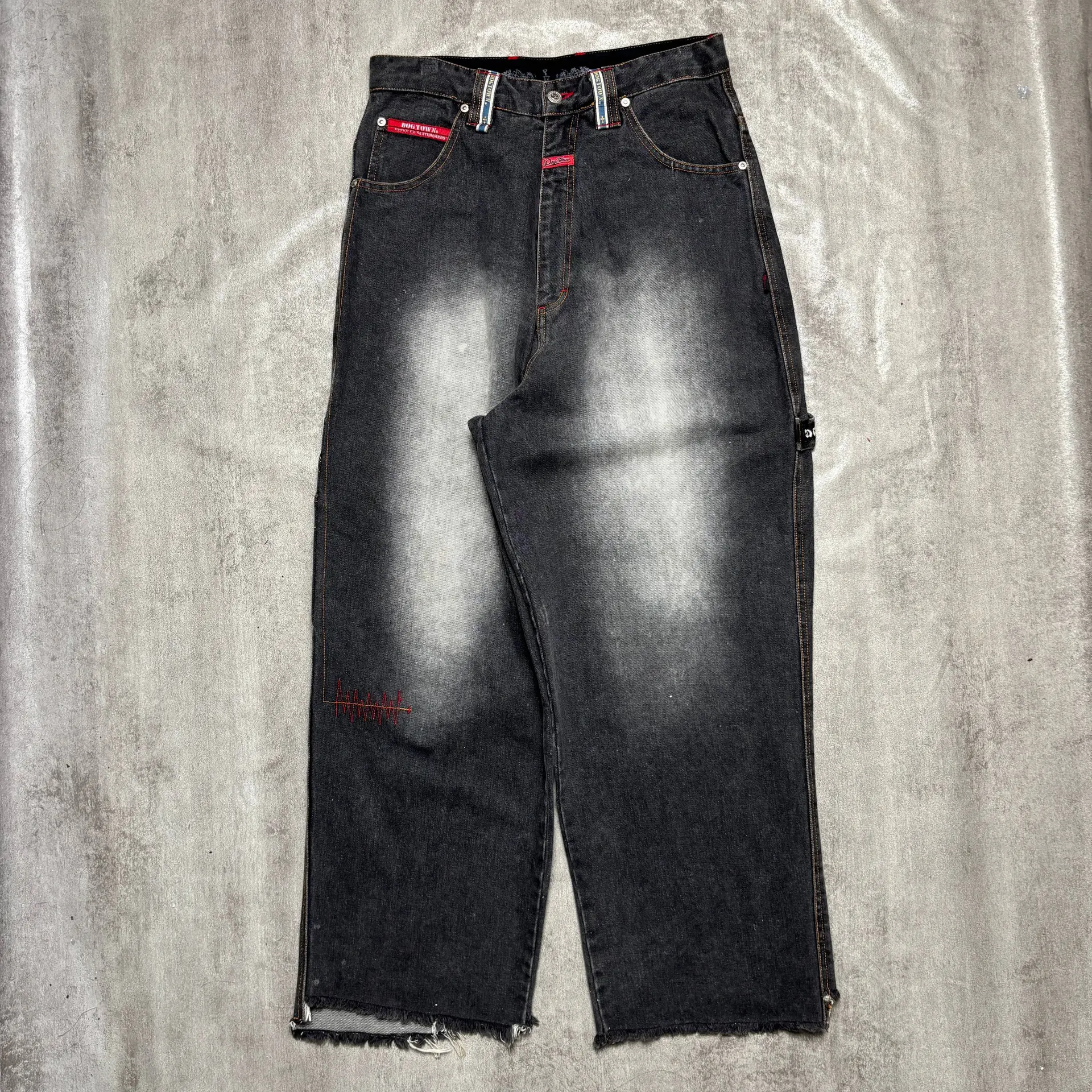 DOGTOWN CARPENTER BLACK WASH JEANS